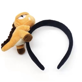 Cài tóc bờm tóc khủng long bông dễ thương (4 màu)