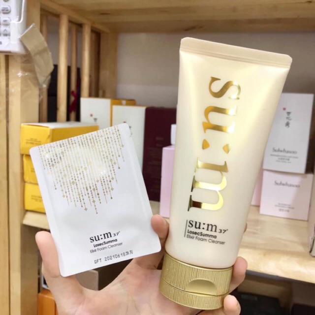 5 gói sữa rửa mặt Summa