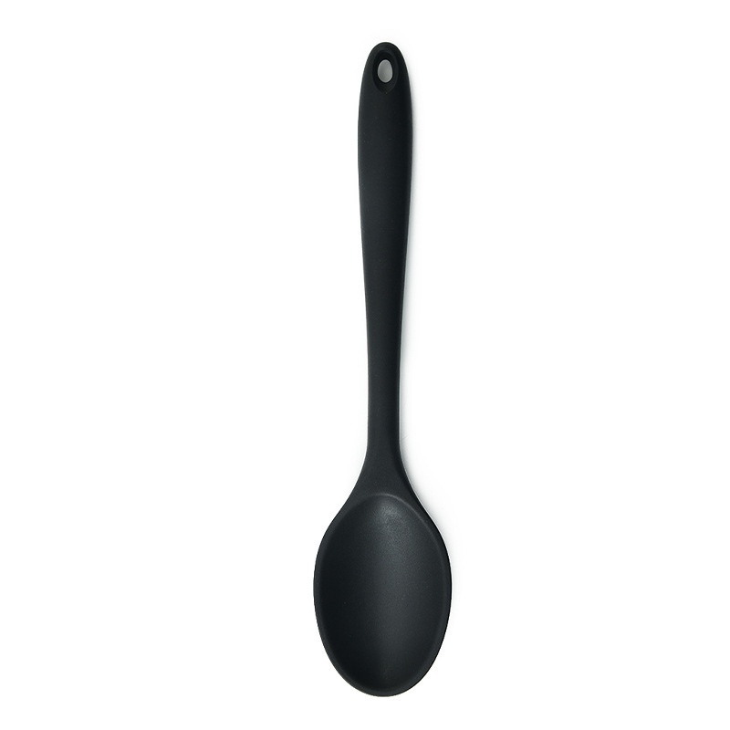 Muỗng Silicone Trộn Salad Ăn Súp Tiện Dụng Cho Nhà Bếp