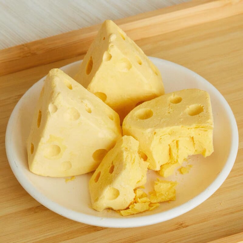 mài răng phô mai 🧀(phô mai đông lạnh) cho hamster, chó,mèo, sóc (mềm mà ko cứng như đá thông thường)