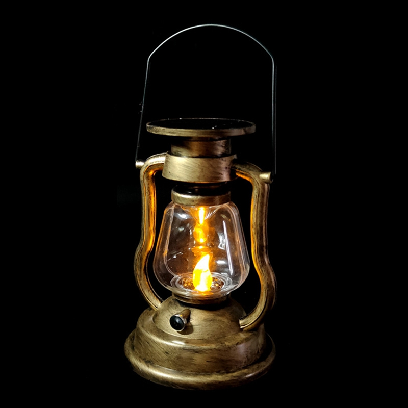 Đèn Lồng Bóng Led Sử Dụng Năng Lượng Mặt Trời Phong Cách Vintage