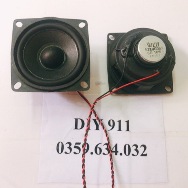 Loa từ Neo 2 inch 6 ôm 10w( video test)