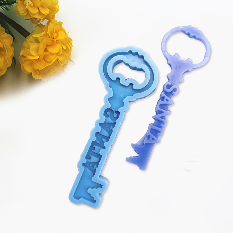 Khuôn Silicone Làm Móc Khóa Bằng Resin Epoxy UV DIY