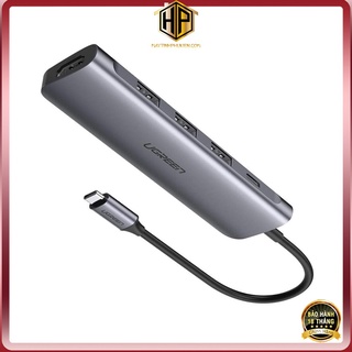 Ugreen 50209 - cáp usb type c sang hdmi tích hợp hub usb 3.0 chính hãng
