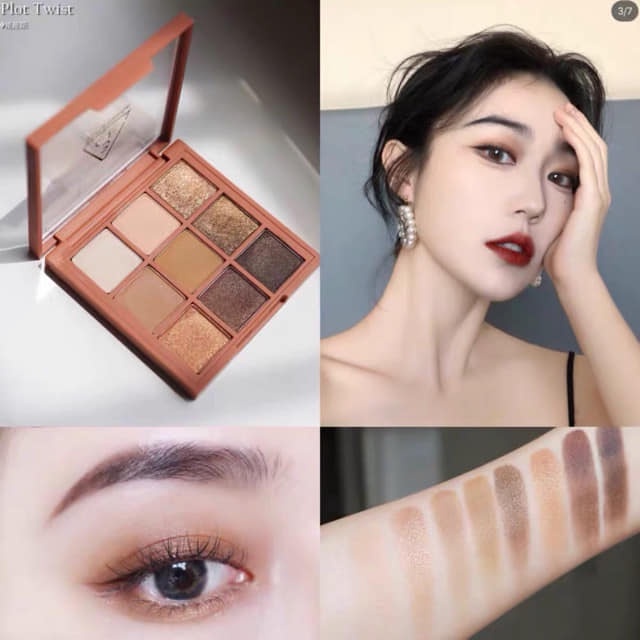 Phấn Mắt 9 Ô 3CE Mood Recipe Multi Eye Color Palette #PLOT TWIST