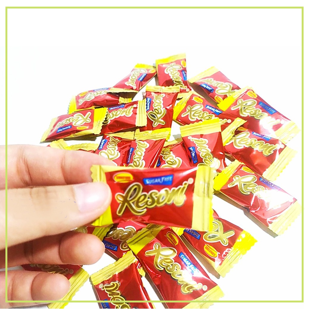 Kẹo Resoni Vị Gừng Cho Người Tiểu Đường Ăn Kiêng Gói 46g- Mẫu mới