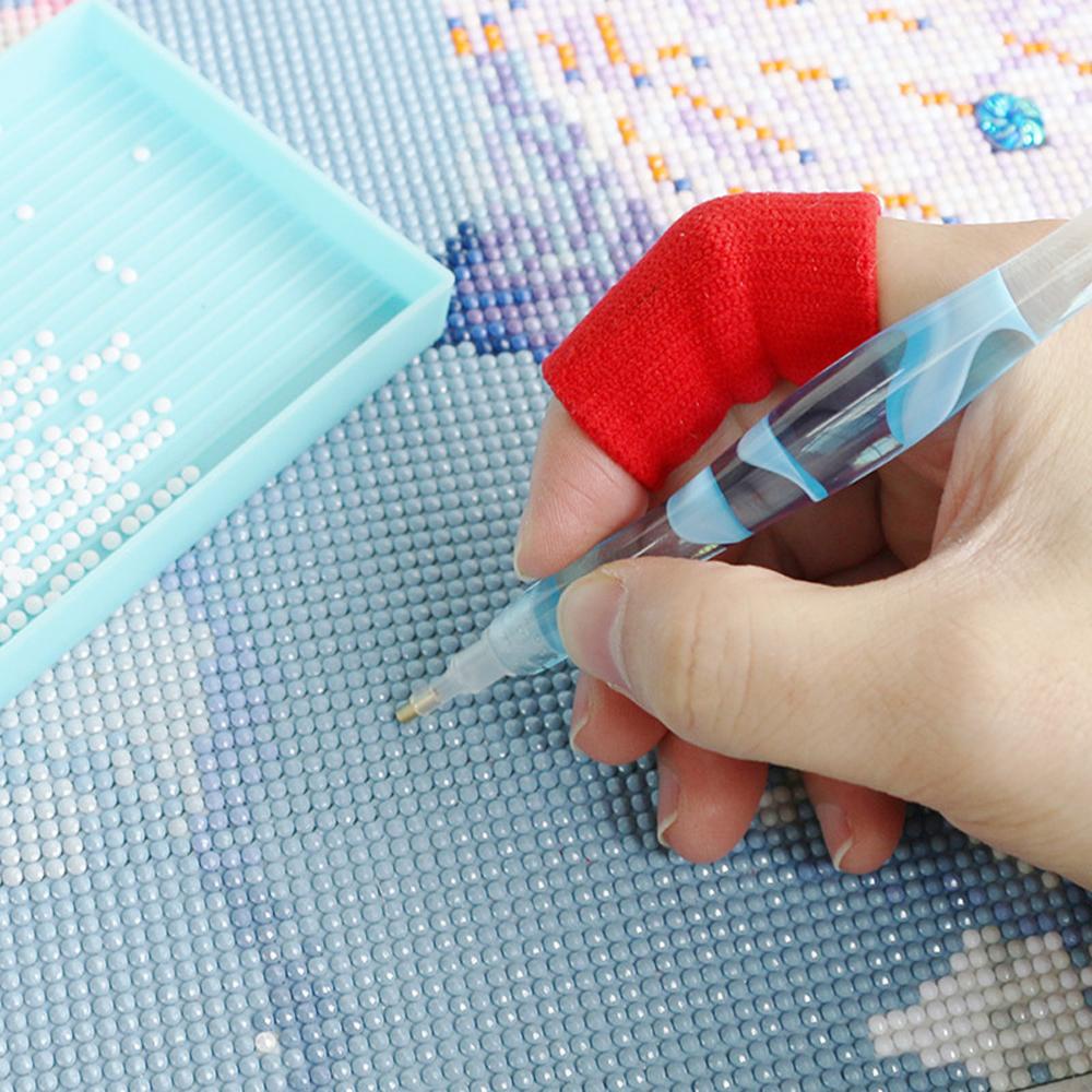 Vỏ Bọc Ngón Tay Bằng Nylon Họa Tiết Sơn Vẽ Giảm Đau Hiệu Quả KENT1