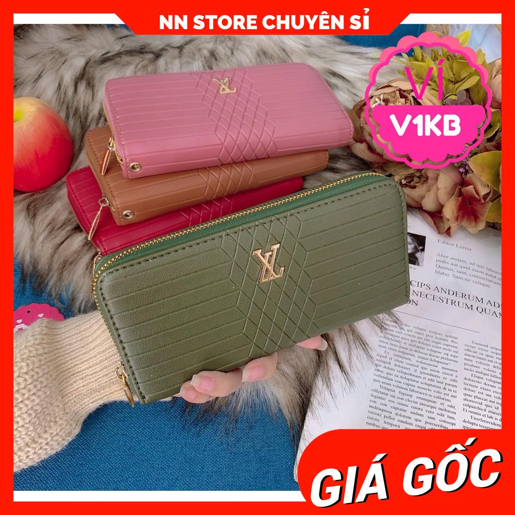 VÍ DÀI LV CHẤT DA ĐẸP CHUẨN QC ❤100% ẢNH THẬT❤