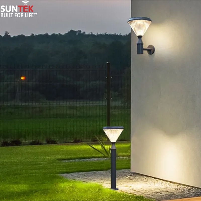 Đèn Sân Vườn Năng Lượng Mặt Trời SUNTEK GD06 - Hàng Chính Hãng - Bảo hành 3 năm 1 đổi 1