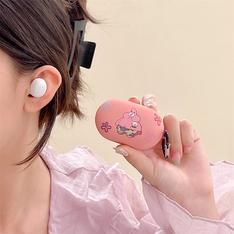 Vỏ Bảo Vệ Hộp Sạc Tai Nghe Bluetooth Chống Rơi Hình Phi Hành Gia Cho Oppo Enco Buds W31 Lite W11