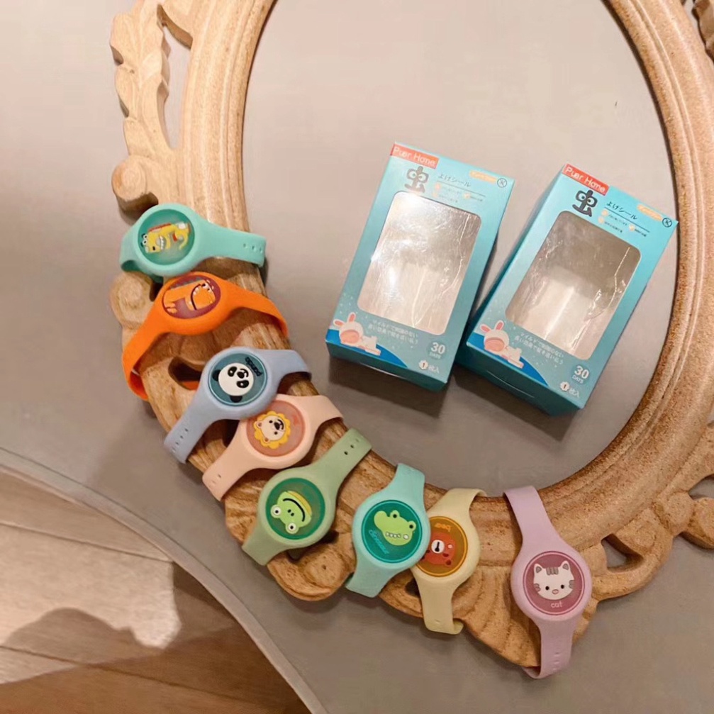 Đồ chơi thông minh đồng hồ vòng đeo tay tinh dầu chống muỗi có đèn Led nháy phát sáng, quà tặng cho bé yêu TRITUEVIET