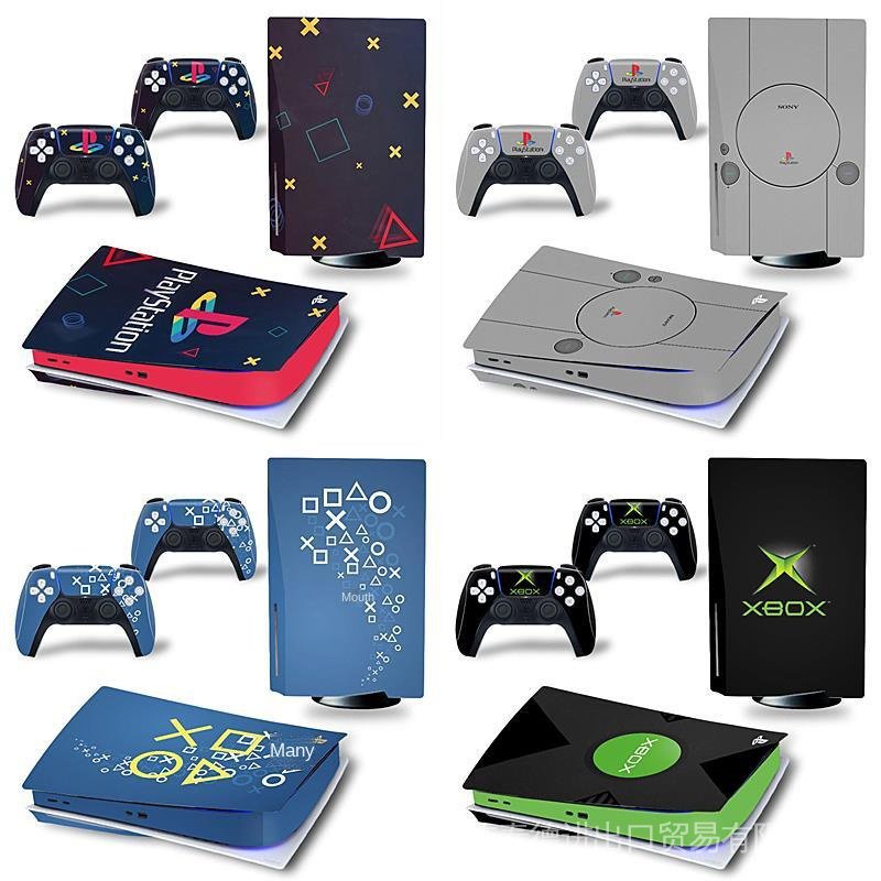 SONY Miếng Dán Bảo Vệ Tay Cầm Chơi Game Ps5 Chất Lượng Cao