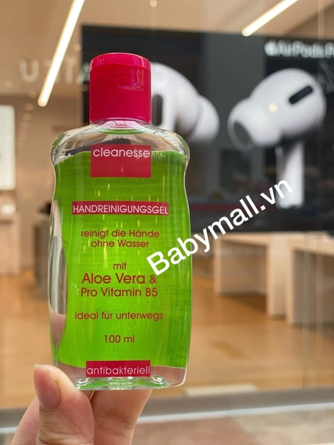 Gel rửa tay Đức Cleanesse 100ml 2996