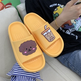JY409- C3 GẤU TRÀ SỮA- Dép gấu trà sữa thời trang nữ siêu dễ thương, dép bánh mì  giá rẻ học sinh thời trang hàn quốc 