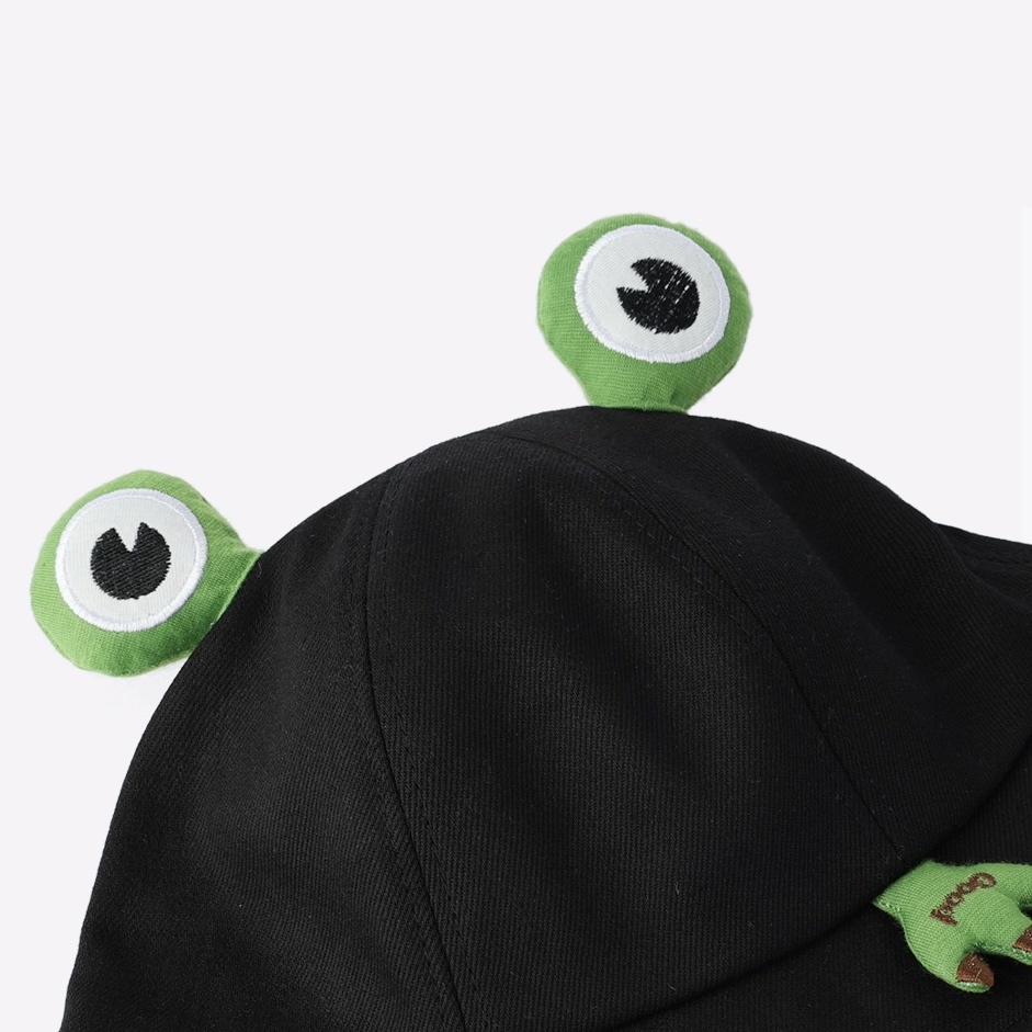 MG STUDIO/Frog cartoon fisherman hat
