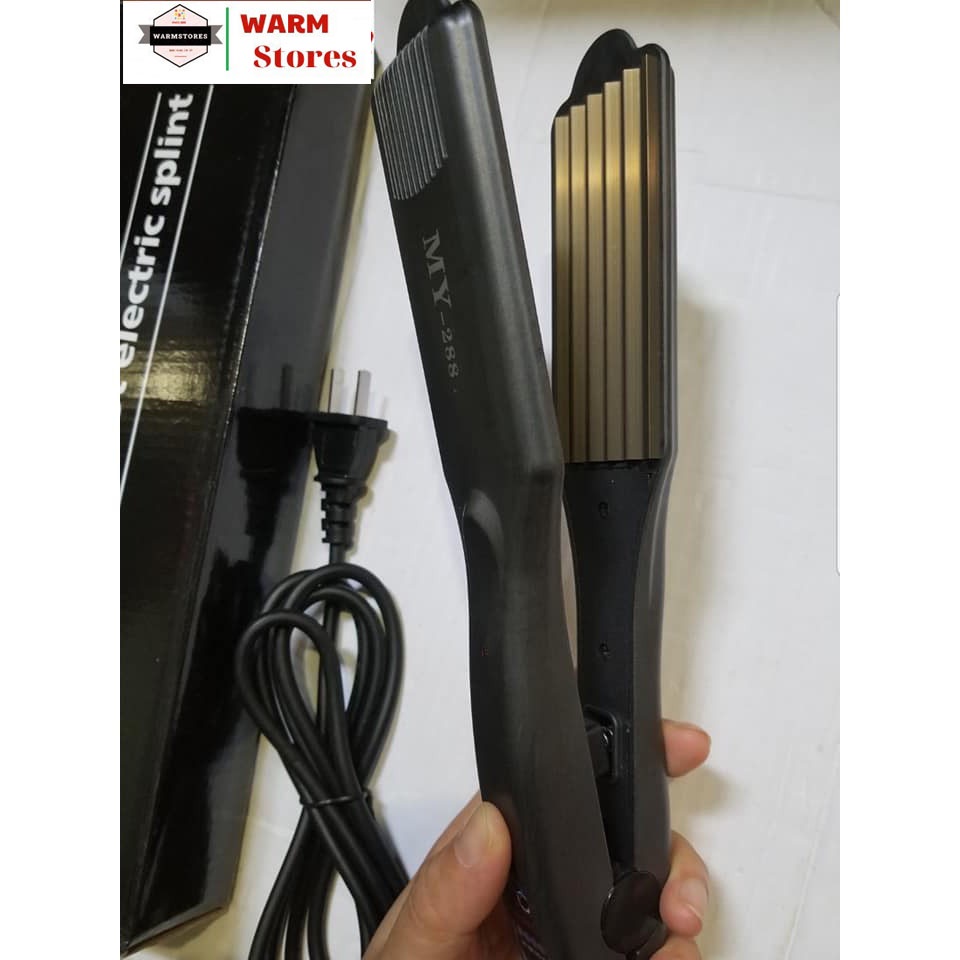 Máy Dập Xù Tóc Bản To Cao Cấp - YOUNG 288,Chức năng dập xù, bấm xù , bấm mè tạo kiểu tóc làm phồng chân tóc bản to