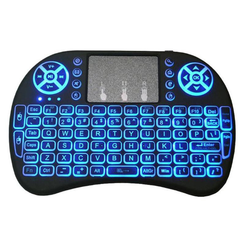 Mini Wireless Control Keyboard For Smart TV Box Pc Illuminated New Fashion 1Pcs