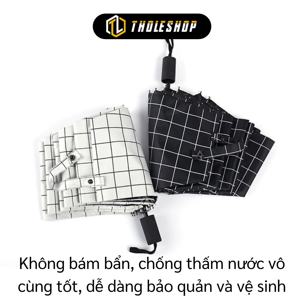 Dù Đi Mưa - Ô Gấp Gọn Đi Mưa, Đi Nắng Mini Chống Tia UV, Chống Thấm Nước Tốt 9437