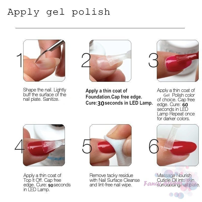 Lọ sơn bóng móng tay 7ml chất lượng cao