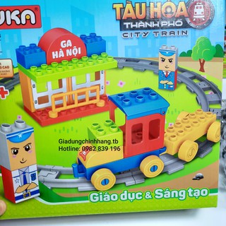 XẾP HÌNH THÀNH PHỐ TÀU HỎA, SẢN PHẨM ĐẠT TIÊU CHUẨN AN TOÀN