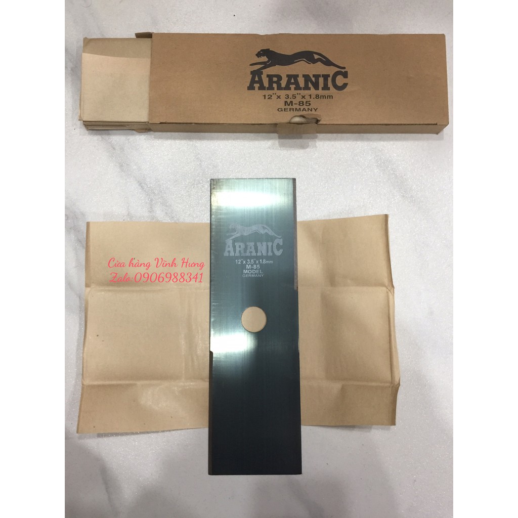 Lưỡi xài máy cắt cỏ Aranic mẫu Đức dày 1.8mm , dao cắt cỏ làm vườn, gắn máy