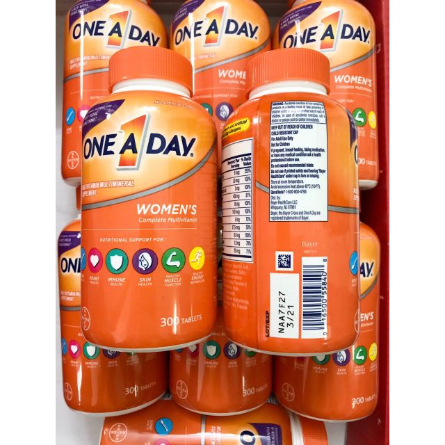 Vitamin Tổng Hợp Cho Nữ One A Day Women's Formula Của Mỹ, 300 viên