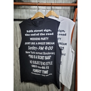 Áo thun Tanktop FORGOT TIME Unisex