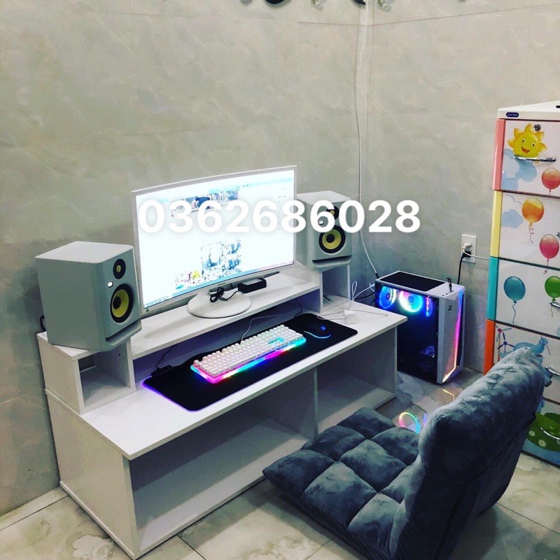 bàn kệ để loa ti vi vi tính 1m2