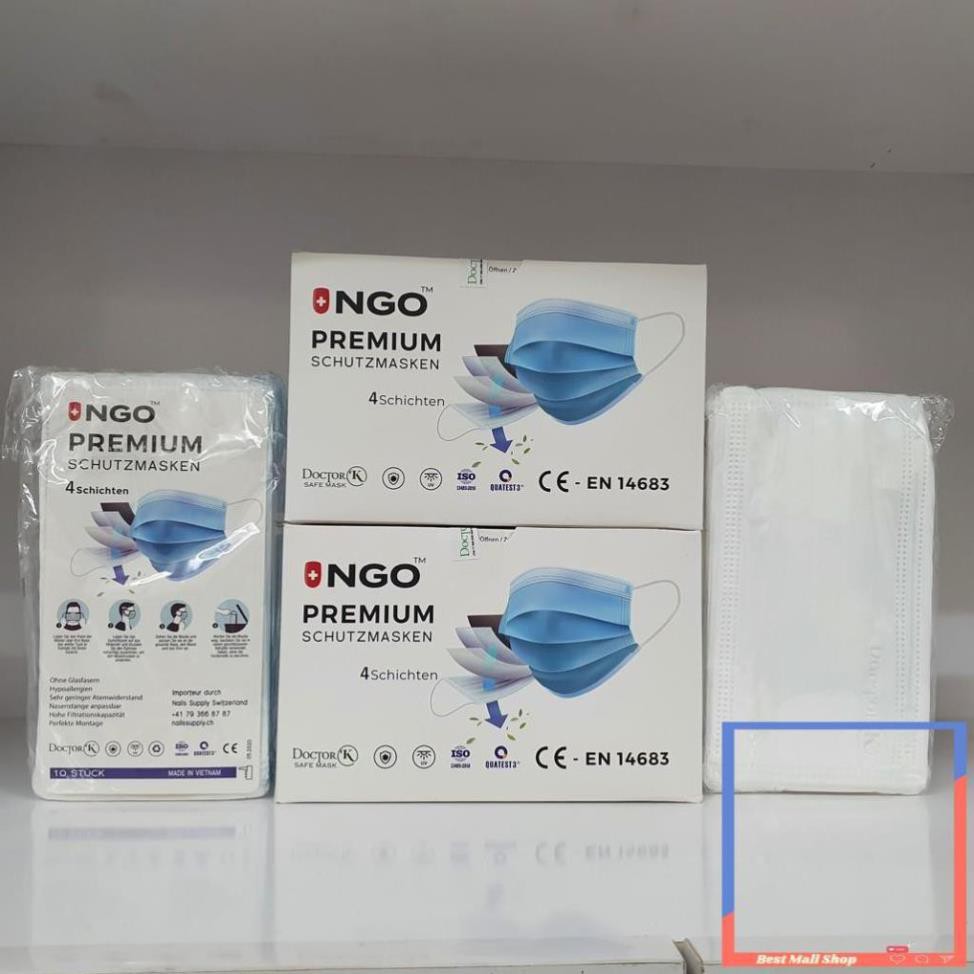 Khẩu trang y tế kháng khuẩn cao cấp Doctor K NGO | BigBuy360 - bigbuy360.vn