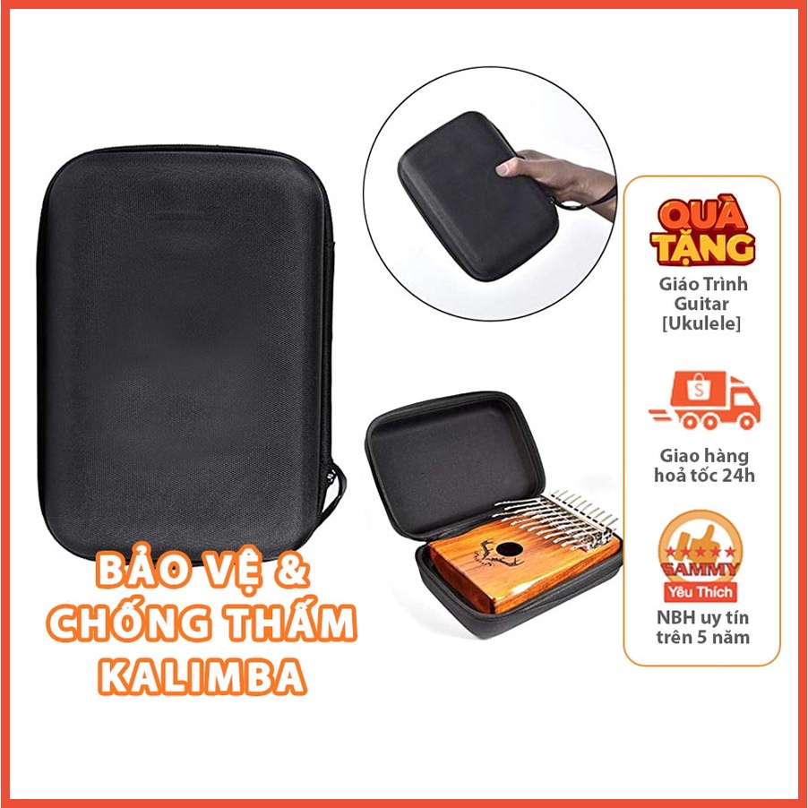 Hộp đựng Kalimba Túi đựng chống sốc chống thấm nhỏ gọn dành cho đàn 10, 15, 17, 20 phím