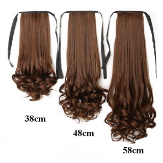 🔥 Giảm Giá Sốc – Tóc Giả Cột Xoăn Đuôi D15, Xinh Lung Linh