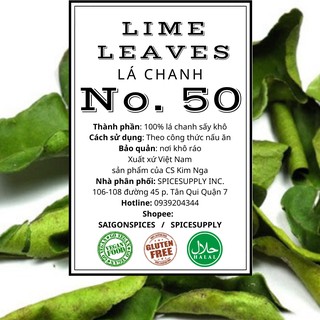 500g Lime Leaves - Lá chanh sấy lạnh