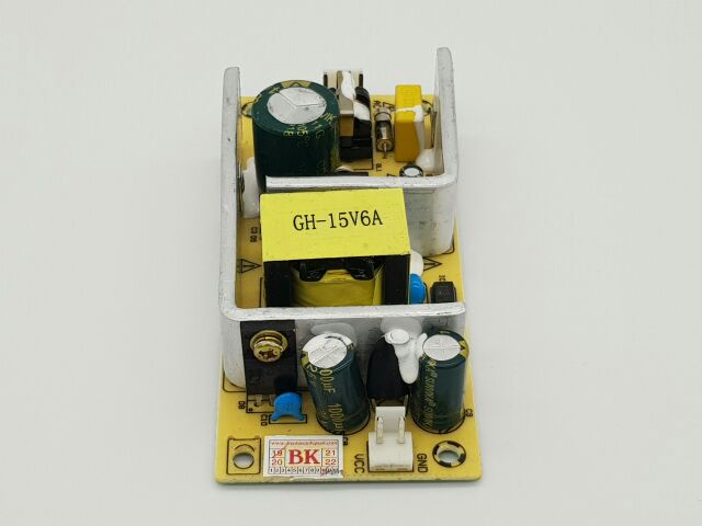 Mô tả sản phẩm Board nguồn Loa kéo 15v -6A , nguồn loa di động 15v - 6A, nguồn loa kéo sịn zin theo máy 15v -6A