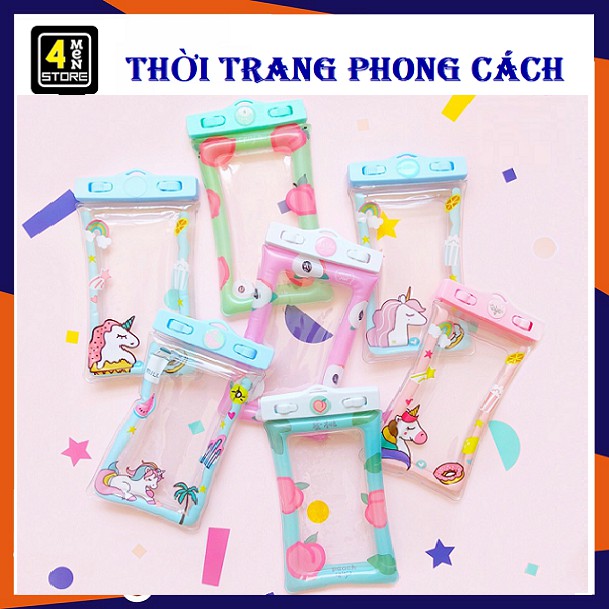 Túi Đựng Điện Thoại Chụp Hình Dưới Nước Có Phao Nhiều Hình - Túi Chống Mẫu Mới