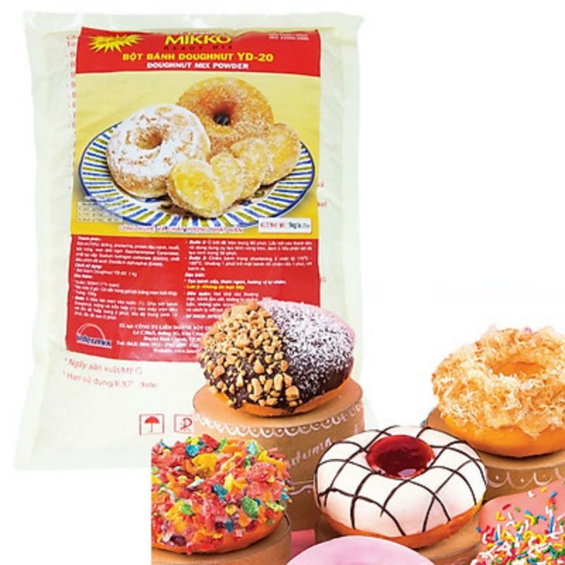 Bột bánh doughnut Mikko
