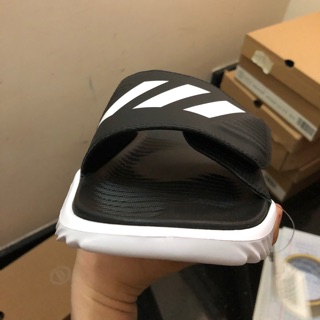 Dép chính hãng alphabounce đen trắng/ đen
