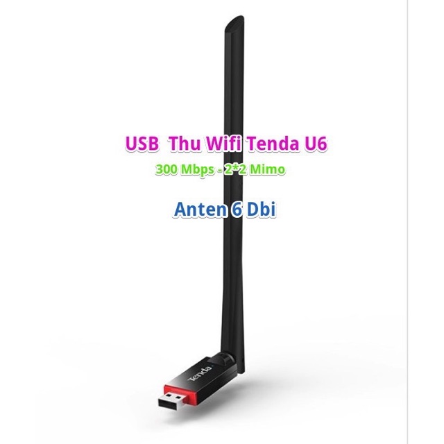 U6 TENDA U6 – USB WIFI N300 TỐC ĐỘ CAO | BigBuy360 - bigbuy360.vn