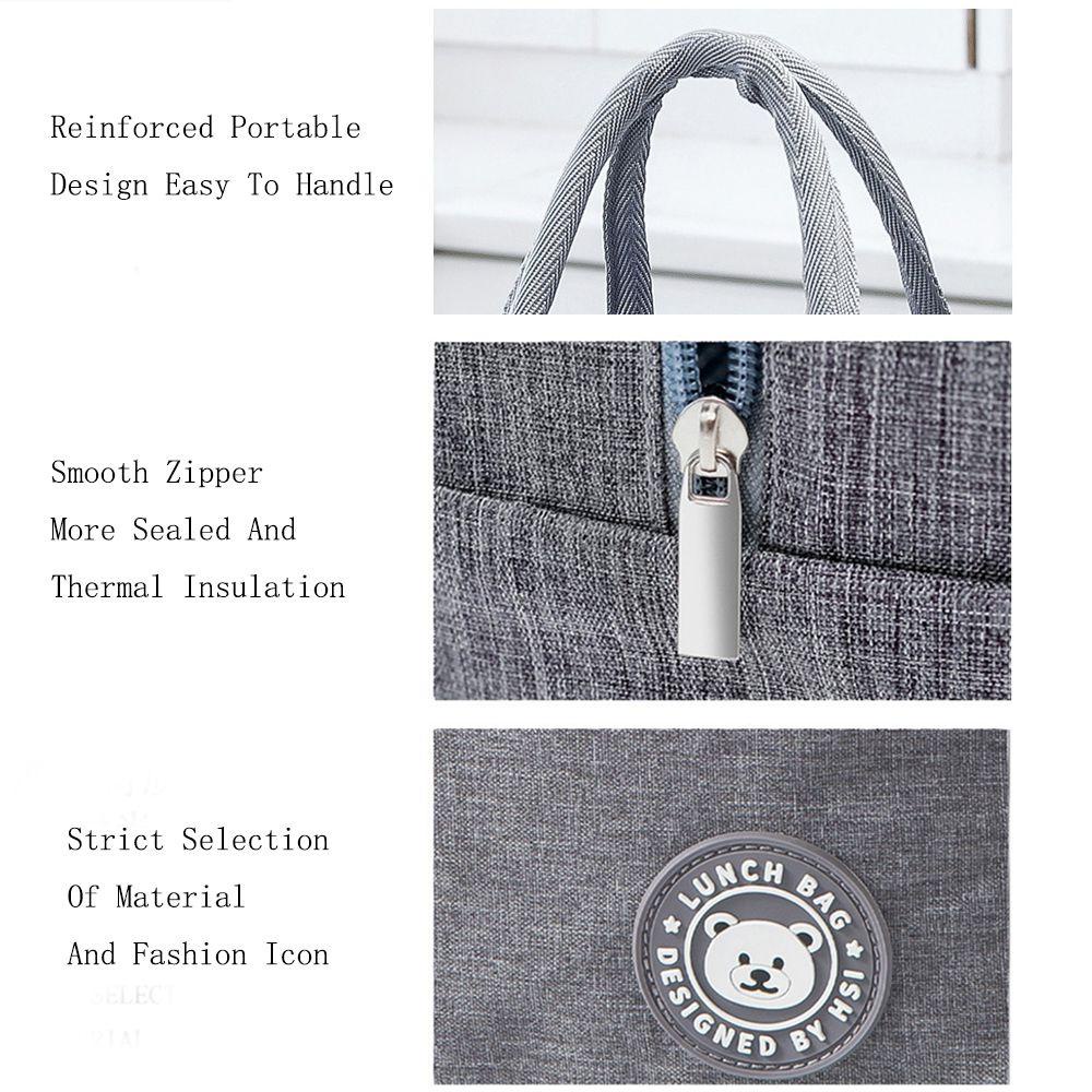 Túi Đựng Hộp Cơm Trưa Giữ Nhiệt Cỡ Lớn 1 #