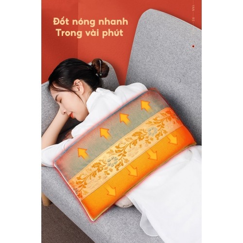 [MẪU MỚI] Đai chườm nóng muối biển giảm đau nhức mỏi toàn thân Ming Zhen MZ-MR062