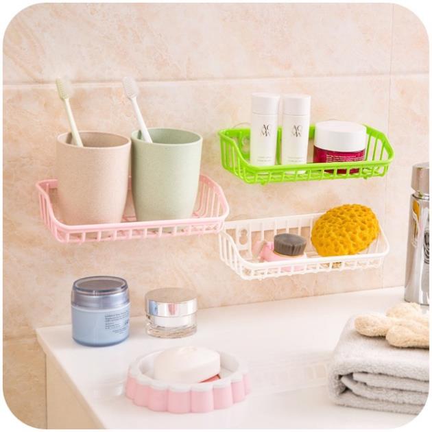 [Kho sỉ]  Kệ đựng sà phòng, miếng rửa chén, kệ đựng đồ chịu lực