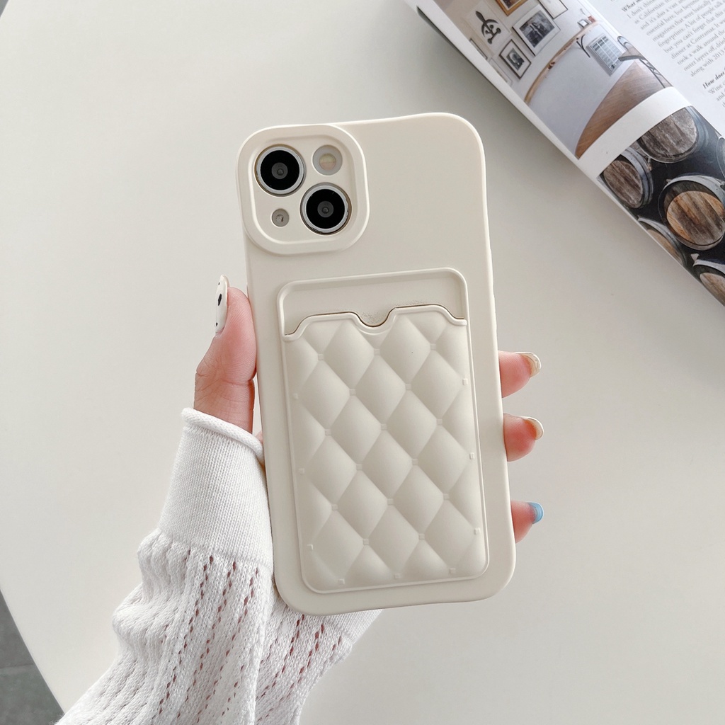 Ốp Điện Thoại Mềm Dạng Túi Đựng Thẻ Đẹp Mắt Cho Iphone 13 pro max 12 pro max 11 pro max xs max xr x 7plus
