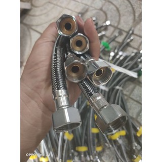 [inox 201]DÂY ÁP LỰC CAO, Dây Cấp Nước INOX 20cm 30cm 40cm 50cm 60cm 80cm 1m 1m2 1m5 2m