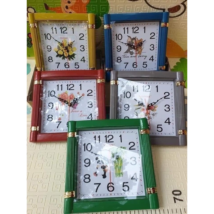 [FREESHIP] ĐỒNG HỒ TREO TƯỜNG (TRÒN /VUÔNG)