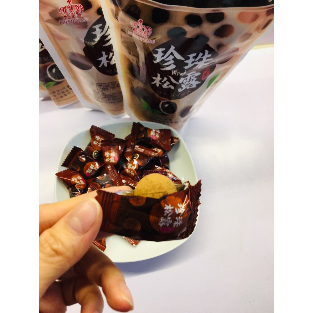 Kẹo Trà Sữa Trân Châu Đài Loan - Gói 120gr