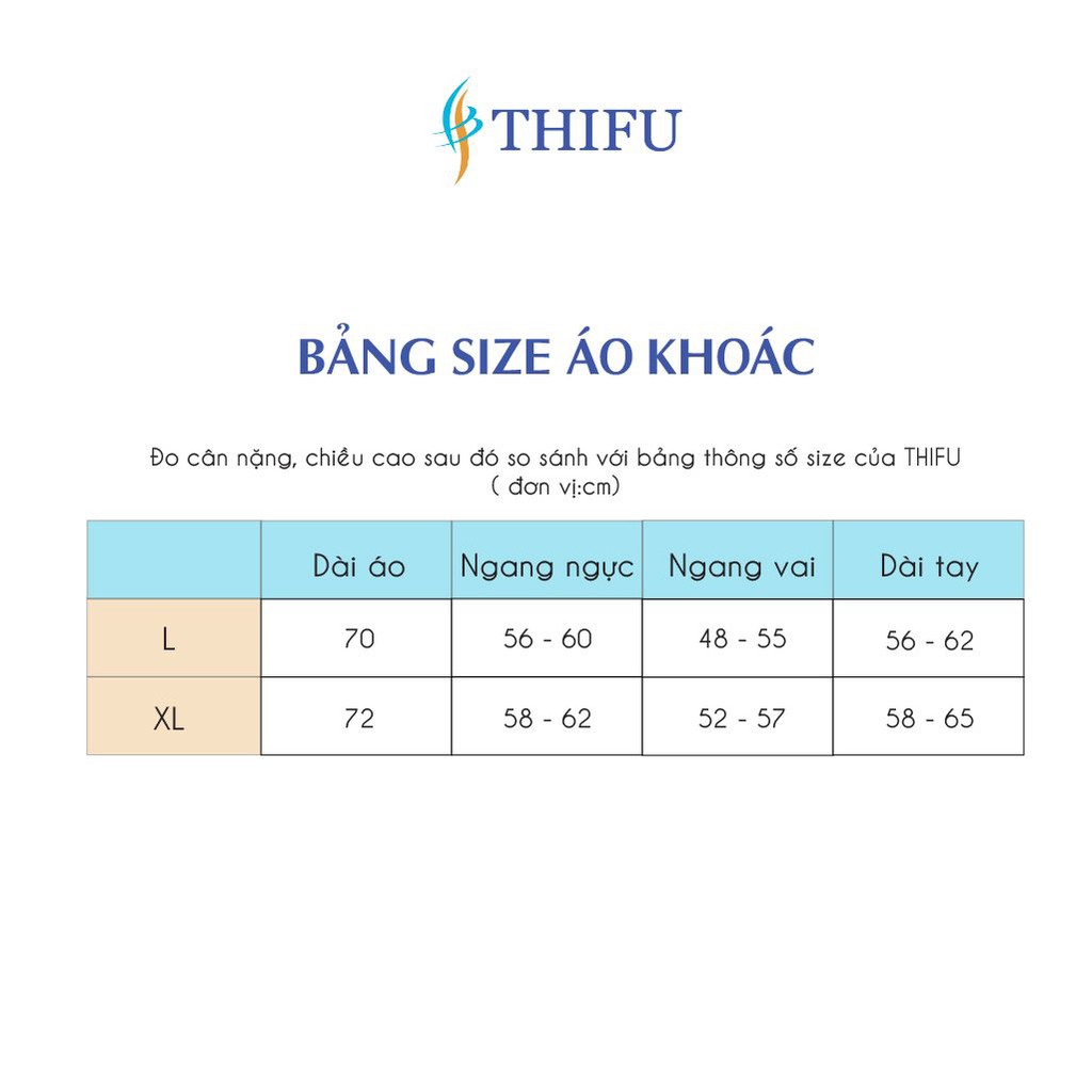 Áo Khoác Dù THIFU FASHION Hai Lớp In Ký Hiệu, Ao Khoac Chống Nắng Tránh Mưa Cho Nam Và Nữ | BigBuy360 - bigbuy360.vn