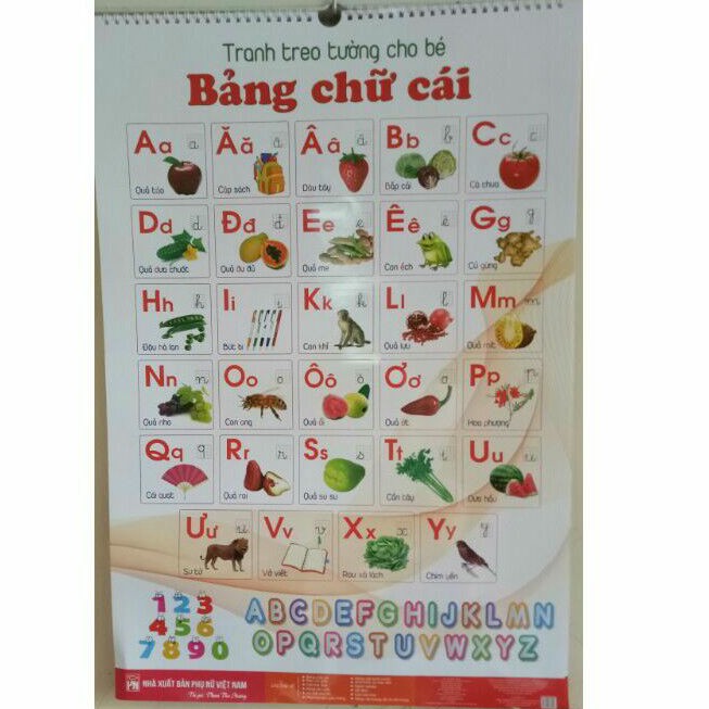 Bộ tranh treo tường 12 chủ đề song ngữ anh - việt dochoigo.vn