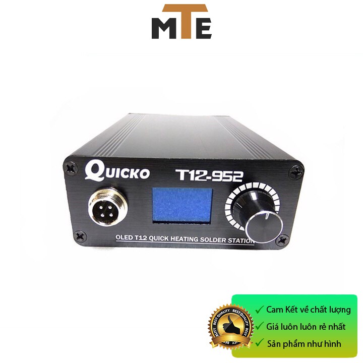 Trạm hàn T12 Quicko T12-952 bản quốc tế hiển thị OLED 220V