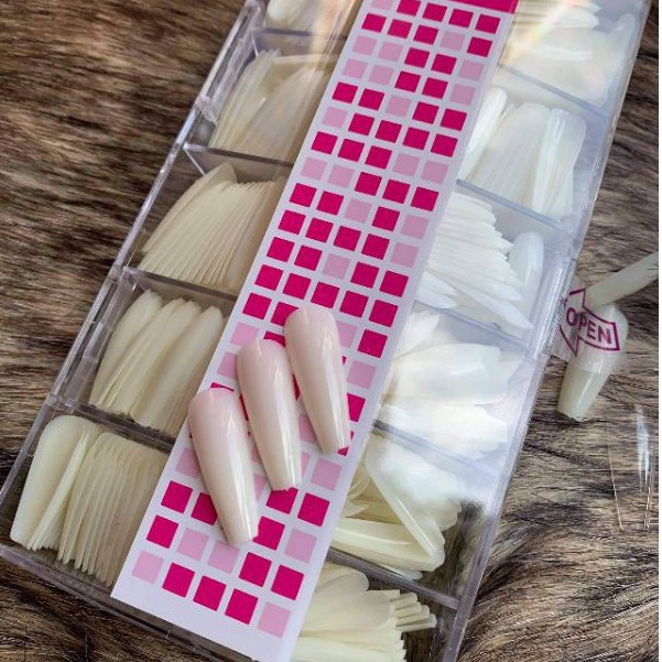 Móng úp tay phom thang HSM Đẹp Chuẩn fom , Không Cần Sửa