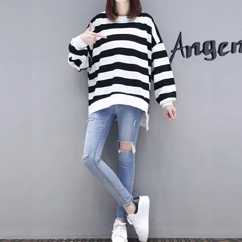 Áo Thun Tay Dài Dày Cỡ Lớn 40-85KG C9526