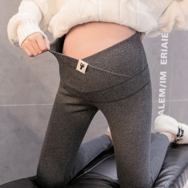 quần phụ nữ mang thai mùa xuân và thu legging bà bầu các mẫu mỏng đa năng áo hè